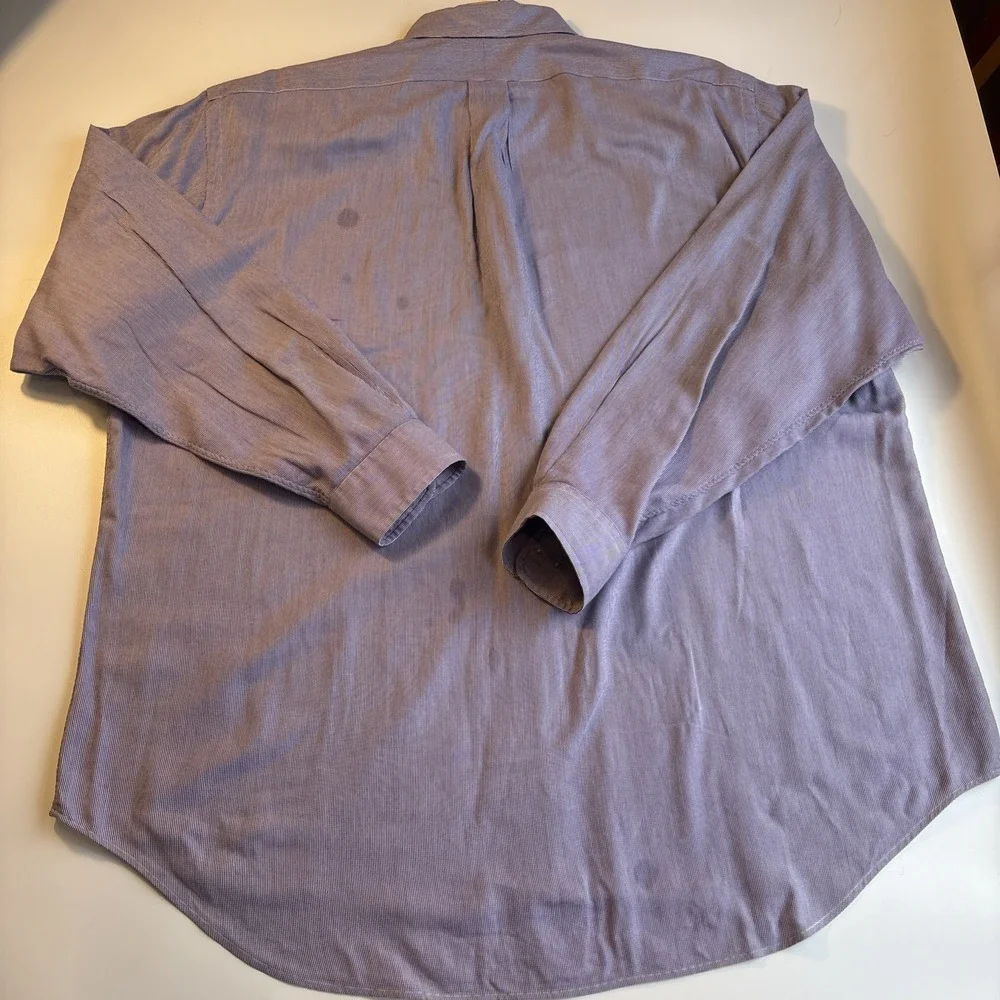 Polo Ralph‎ Lauren Micro checked Pattern Yarmouth Men's 16 34/35 Button Down